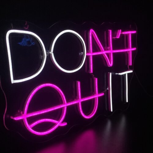 IMG_20230413_063107.jpg Don’t Quit Neon Sign - Image 1