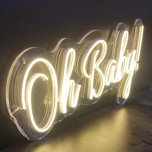 IMG_20231220_151914.jpg Oh Baby Neon Sign - Image 1