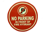 No Parking Night Glow Signage