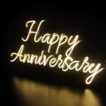 Happy Anniversary Neon Sign - Image 2