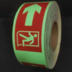 Night Glow Red Direction Tape - Image 2