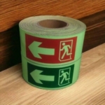 Night Glow Red Direction Tape - Image 3