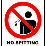 Spitting is Prohibited Signage - Image 2