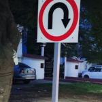 U Turn Road Sign Board - Image 2