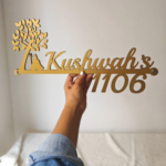 CNC Cutting Home Name Plate - Image 2