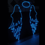 Wings Neon Sign - Image 2