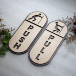 Stainless Steel PUSH-PULL Plate - Image 3