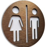 Stainless Steel Gents Ladies Signage - Image 5
