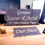 CNC Acrylic Home Name Plate - Image 2
