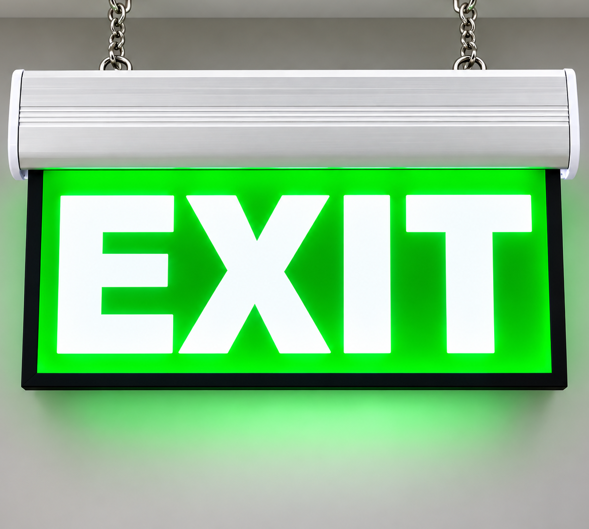 Blockout LED (2) Blockout LED Exit - Image 1